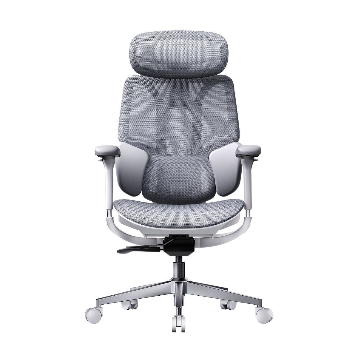 HBADA E3 Air 2026 Edition white: Best big and tall ergonomic chair for compact European workspaces.~0-1