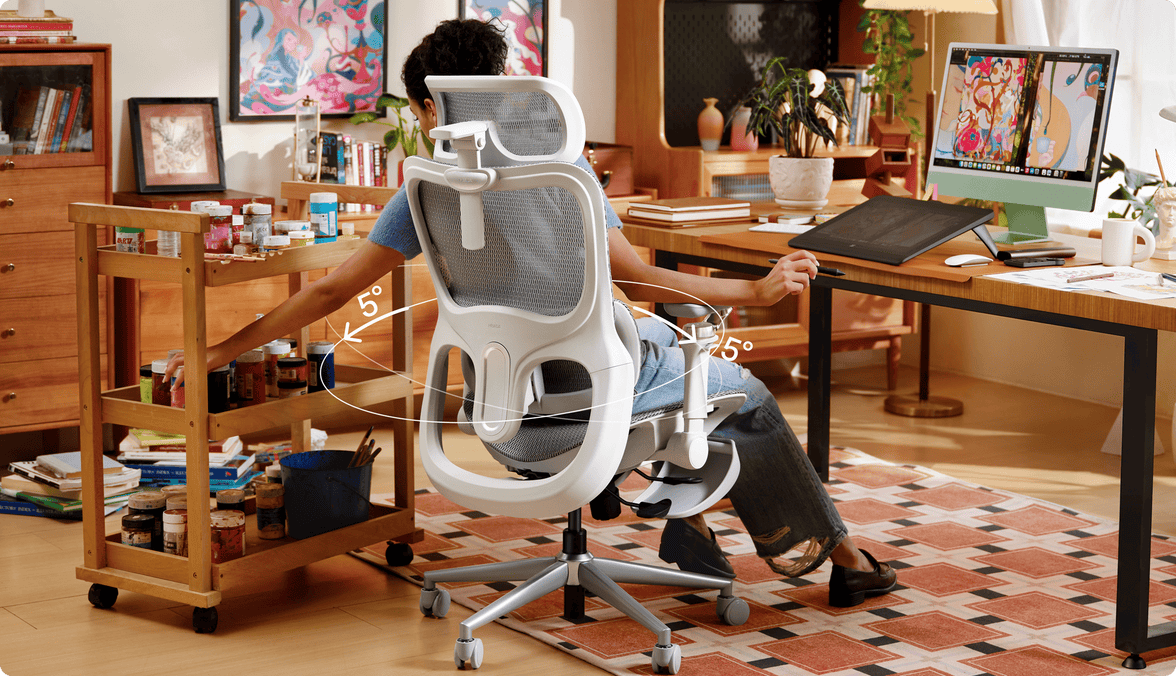 Ergonomisches Homeoffice einrichten mit einem HBADA Bürostuhl