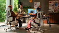 HBADA high-tech R&D laboratory: 16 years of engineering excellence in IGR-certified ergonomic furniture.~scene