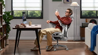 HBADA E3 Bürostuhl in einem modernen Homeoffice
