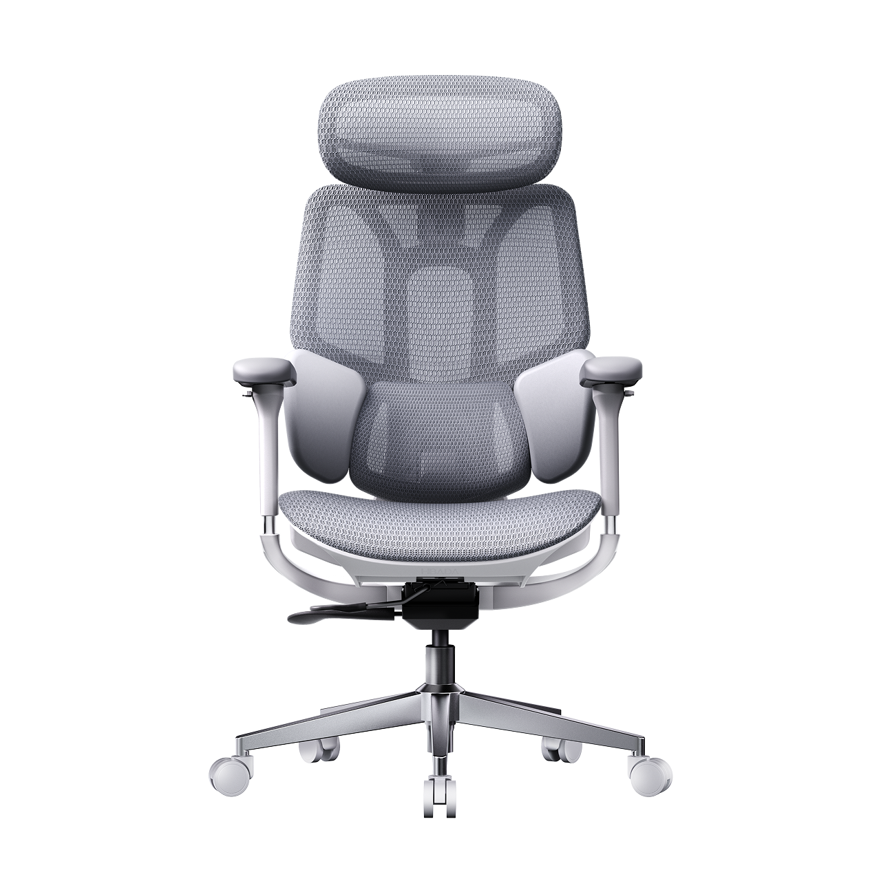HBADA E3 Air 2026 Edition white: Best big and tall ergonomic chair for compact European workspaces.~0-1