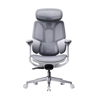 HBADA E3 Air 2026 Edition white: Best big and tall ergonomic chair for compact European workspaces.~0-1