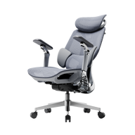 HBADA E3 Pro 2026 Edition black ergonomic office chair featuring 720-degree rotating armrests~0-1