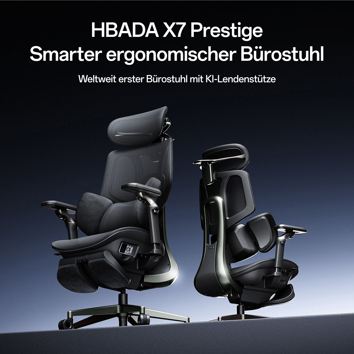 HBADA X7 Prestige intelligenter ergonomischer Bürostuhl